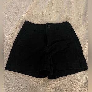 Loft The Washed Twill Short, Black